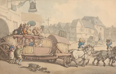 La diligence de Paris